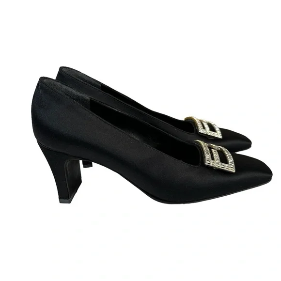 Fendi crystal logo pumps shoes - Picture 5 of 8